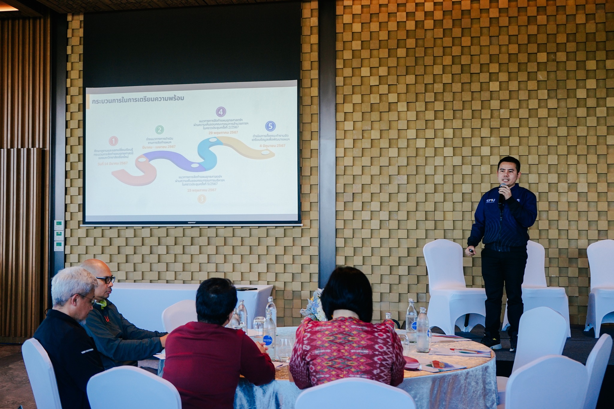 รัฐศาสตร์ฯ มช. จัดโครงการสรุปจัดเตรียมข้อมูลเพื่อพัฒนาแผนยุทธศาสตร์คณะรัฐศาสตร์และรัฐประศาสนศาสตร์ ระยะ 4 ปี (พ.ศ. 2568 – 2572)