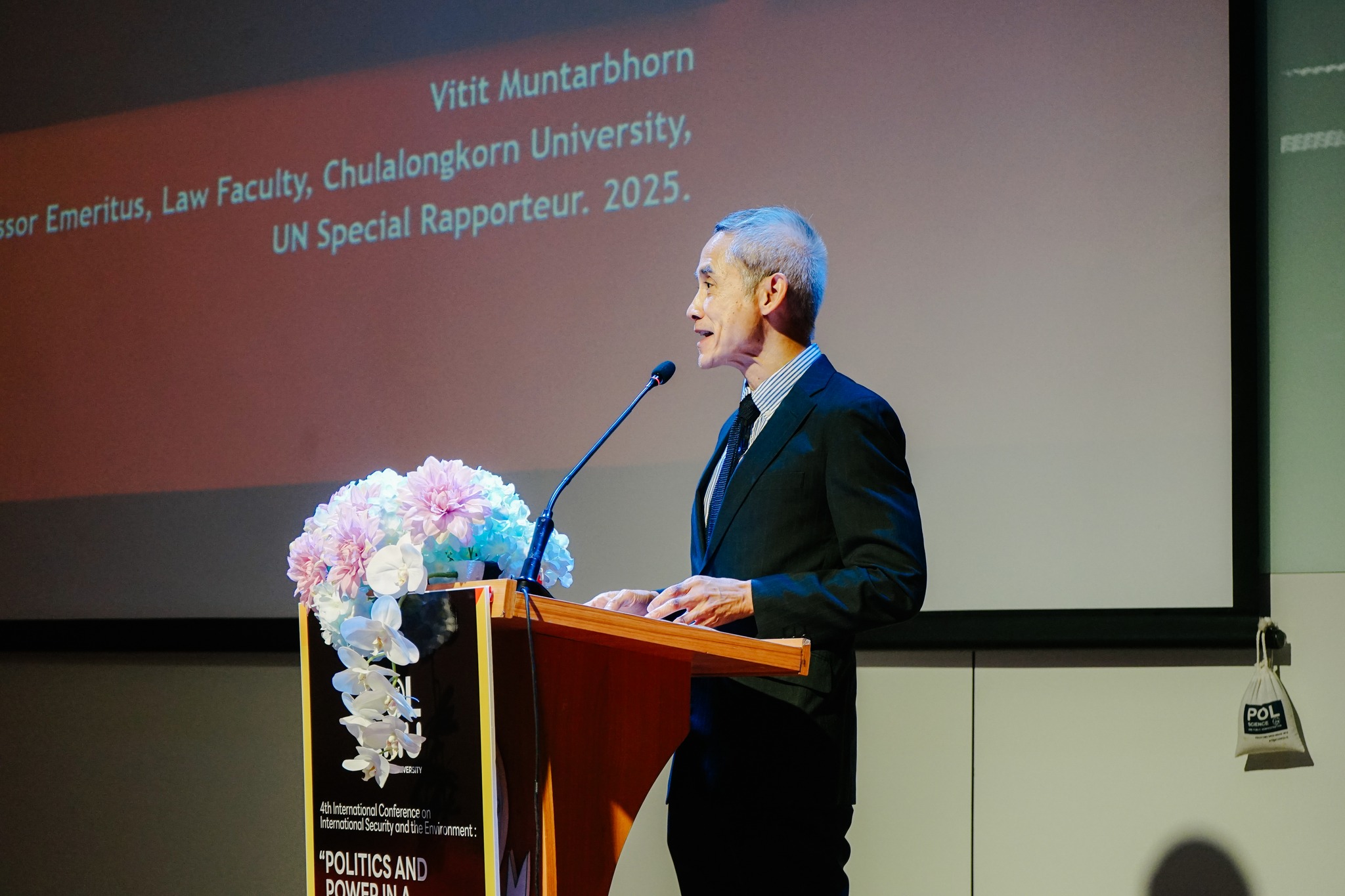 รัฐศาสตร์ฯ มช. จัดประชุมวิชาการนานาชาติ "The 4th International Conference on International Security and the Environment"